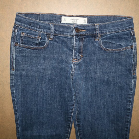 A&F Abercrombie and Fitch Perfect Stretch Jeans w30x28.5 - Length 35.5 - Rise 8 - Picture 2 of 8
